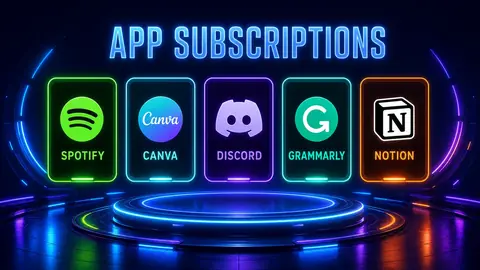 اشتراكات التطبيقات في Serva