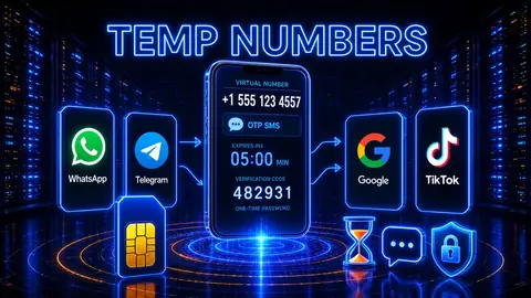 أرقام مؤقتة في Serva